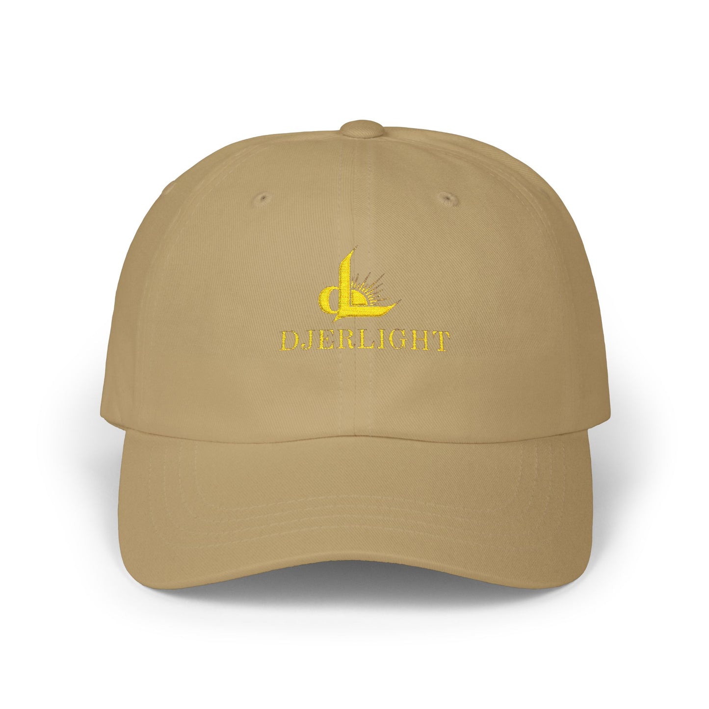 Dad Cap "Overlight" Embroidered Sailing Logo – Classic White Baseball Hat