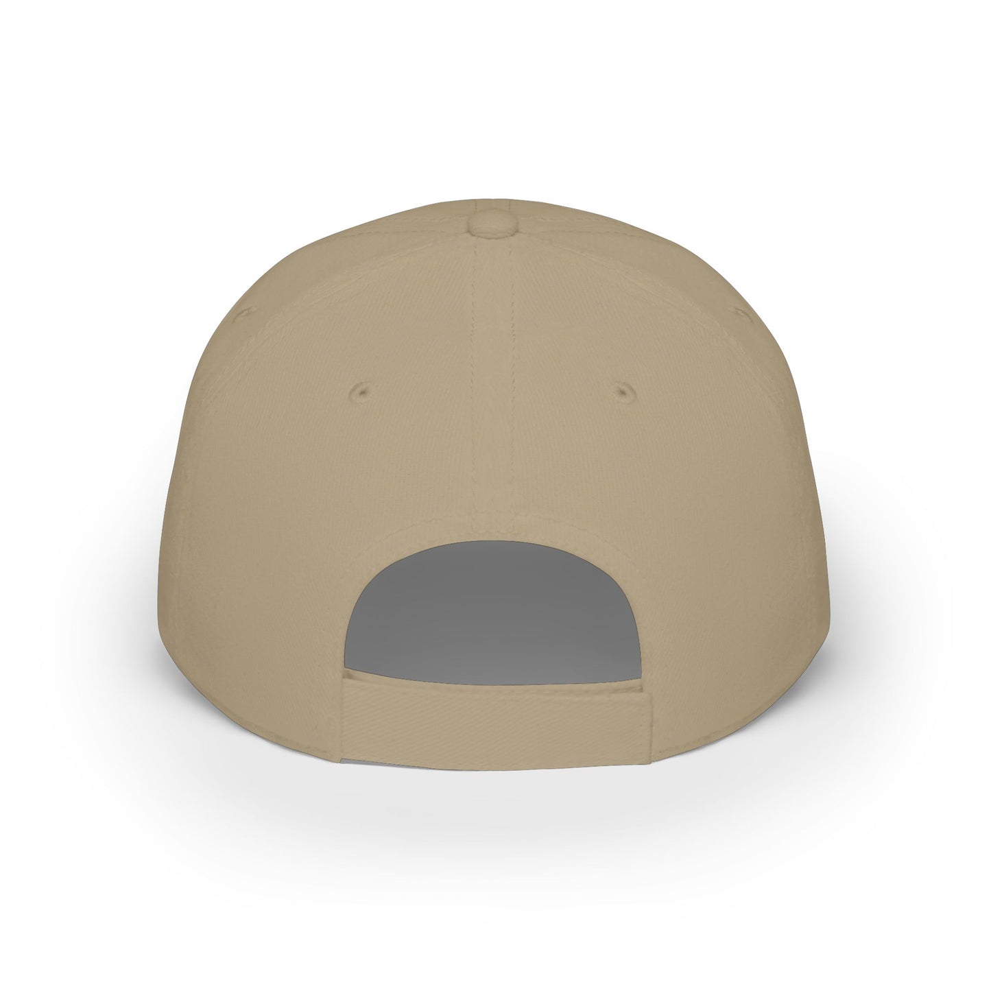 DJERLIGHT Logo Baseball Cap — Low Profile White Hat