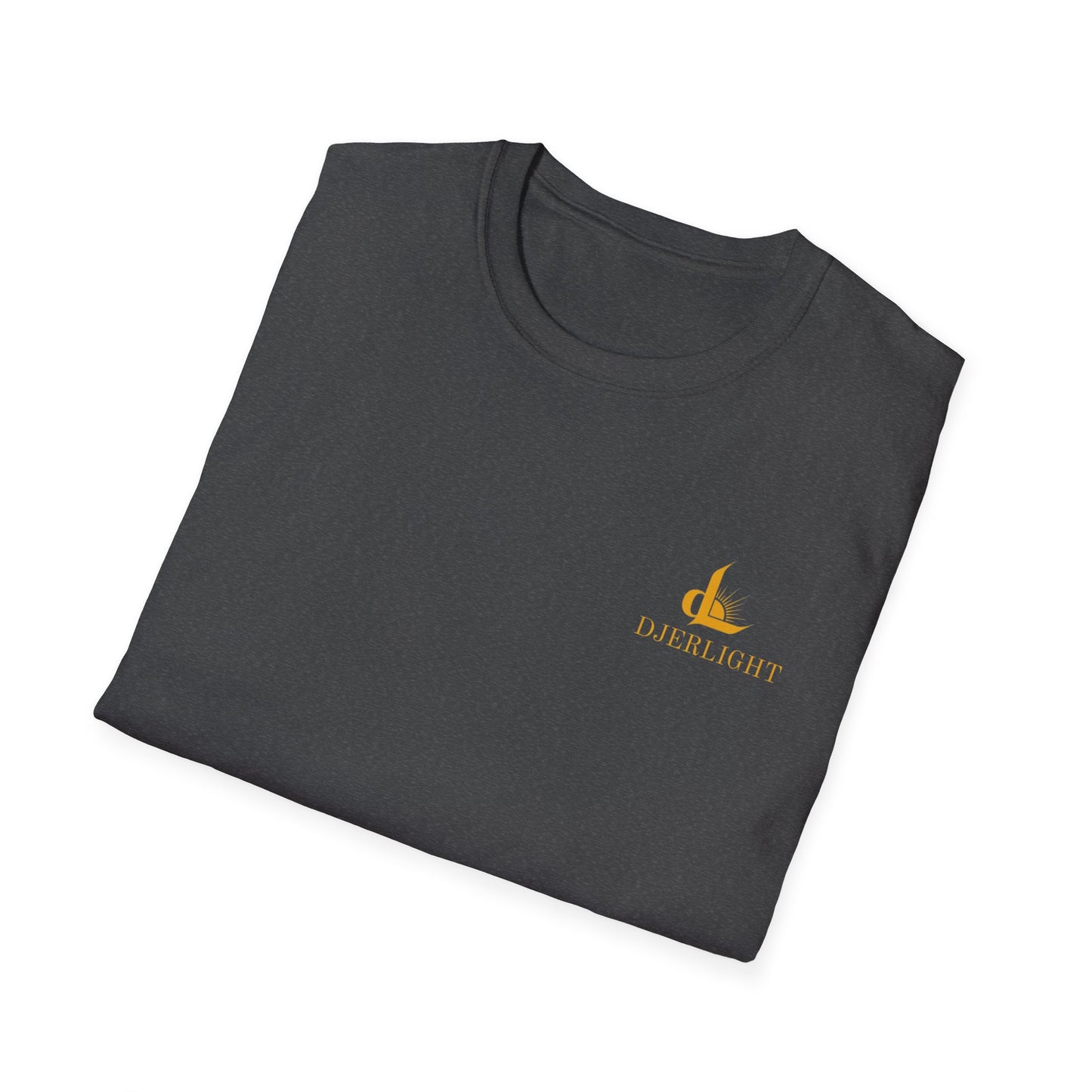 T-Shirt — Minimal Gold Anchor Chest Logo Tee