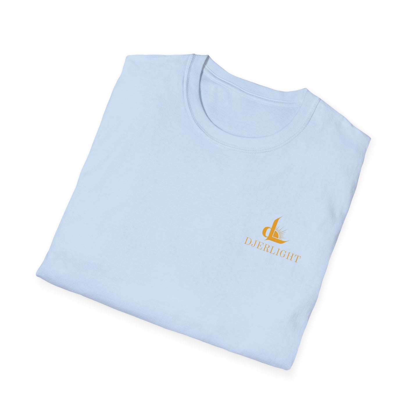 T-Shirt — Minimal Gold Anchor Chest Logo Tee