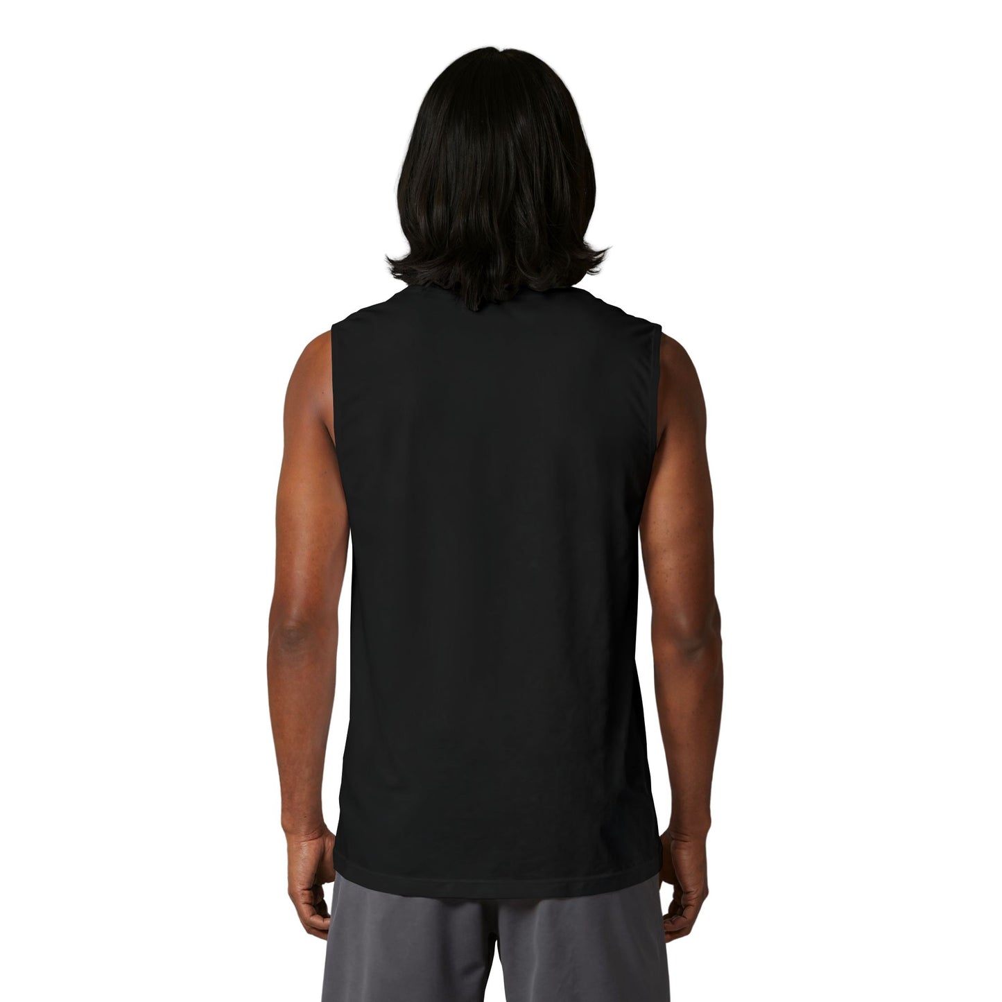 Muscle Tank — Minimal Arm Flex Graphic Tank Top