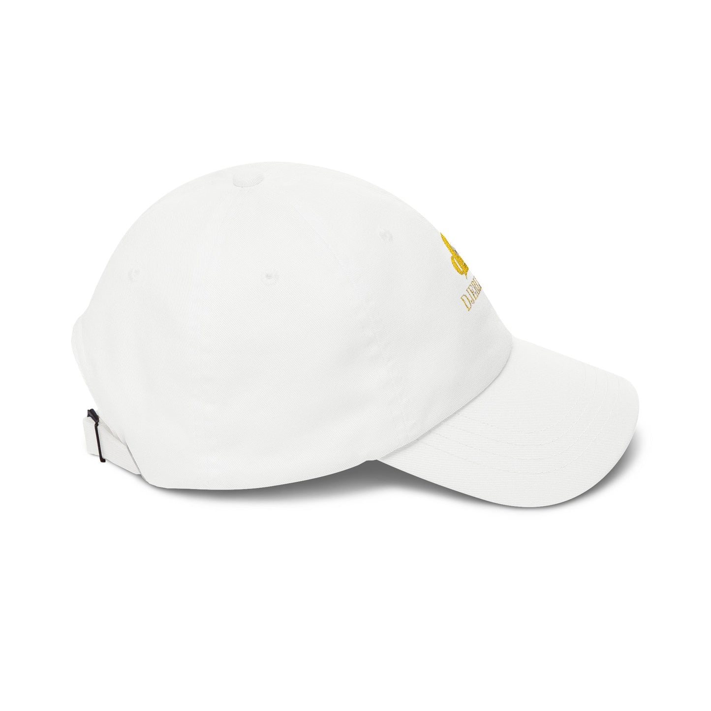 Dad Cap "Overlight" Embroidered Sailing Logo – Classic White Baseball Hat