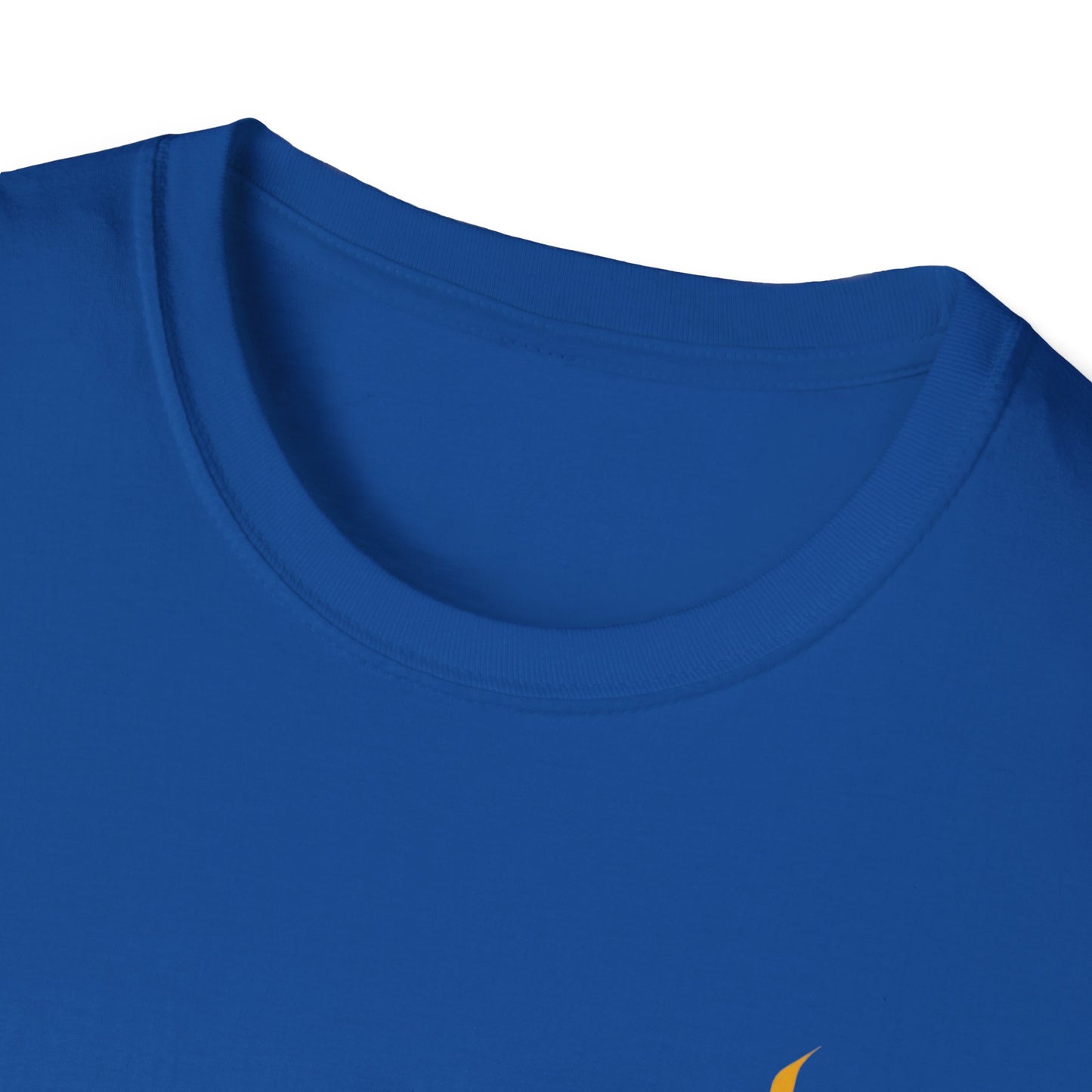 T-Shirt — Minimal Gold Anchor Chest Logo Tee