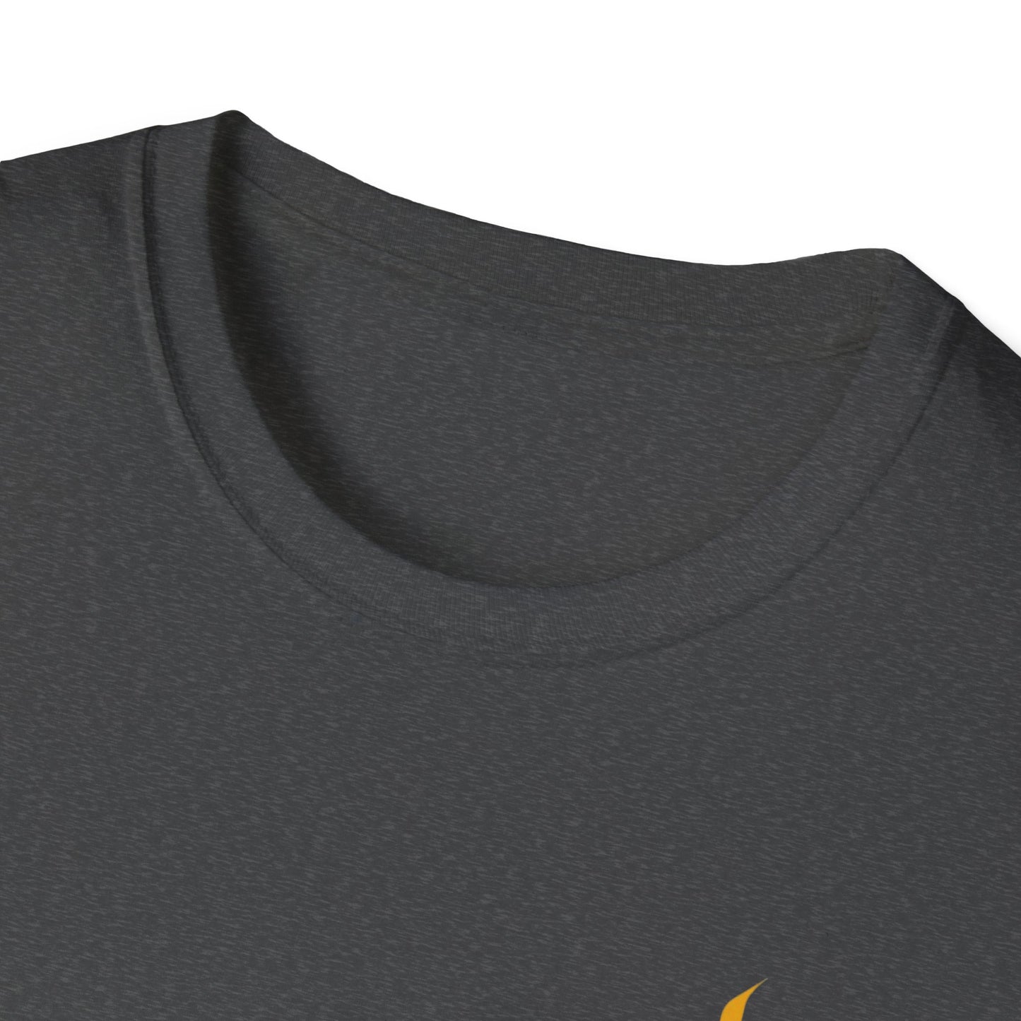 T-Shirt — Minimal Gold Anchor Chest Logo Tee