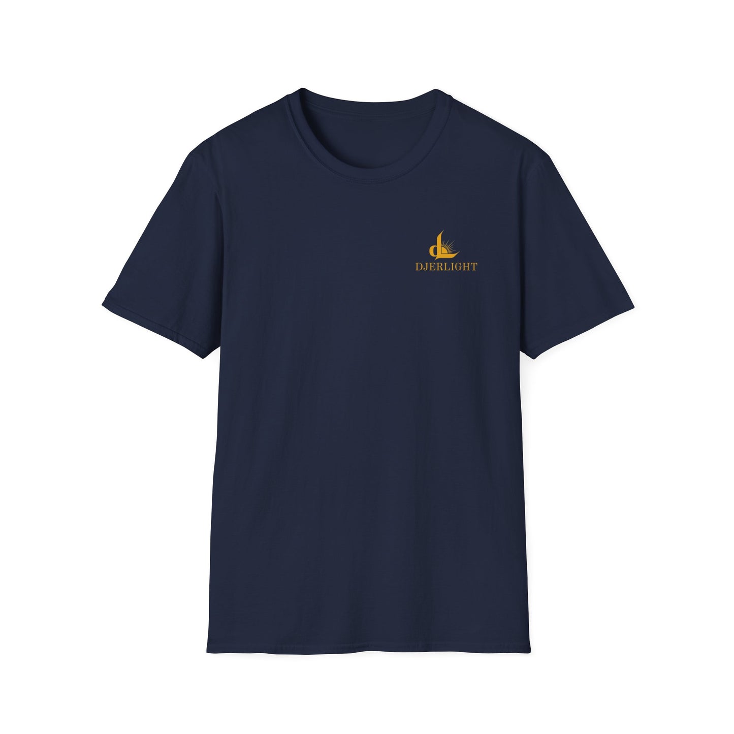 T-Shirt — Minimal Gold Anchor Chest Logo Tee
