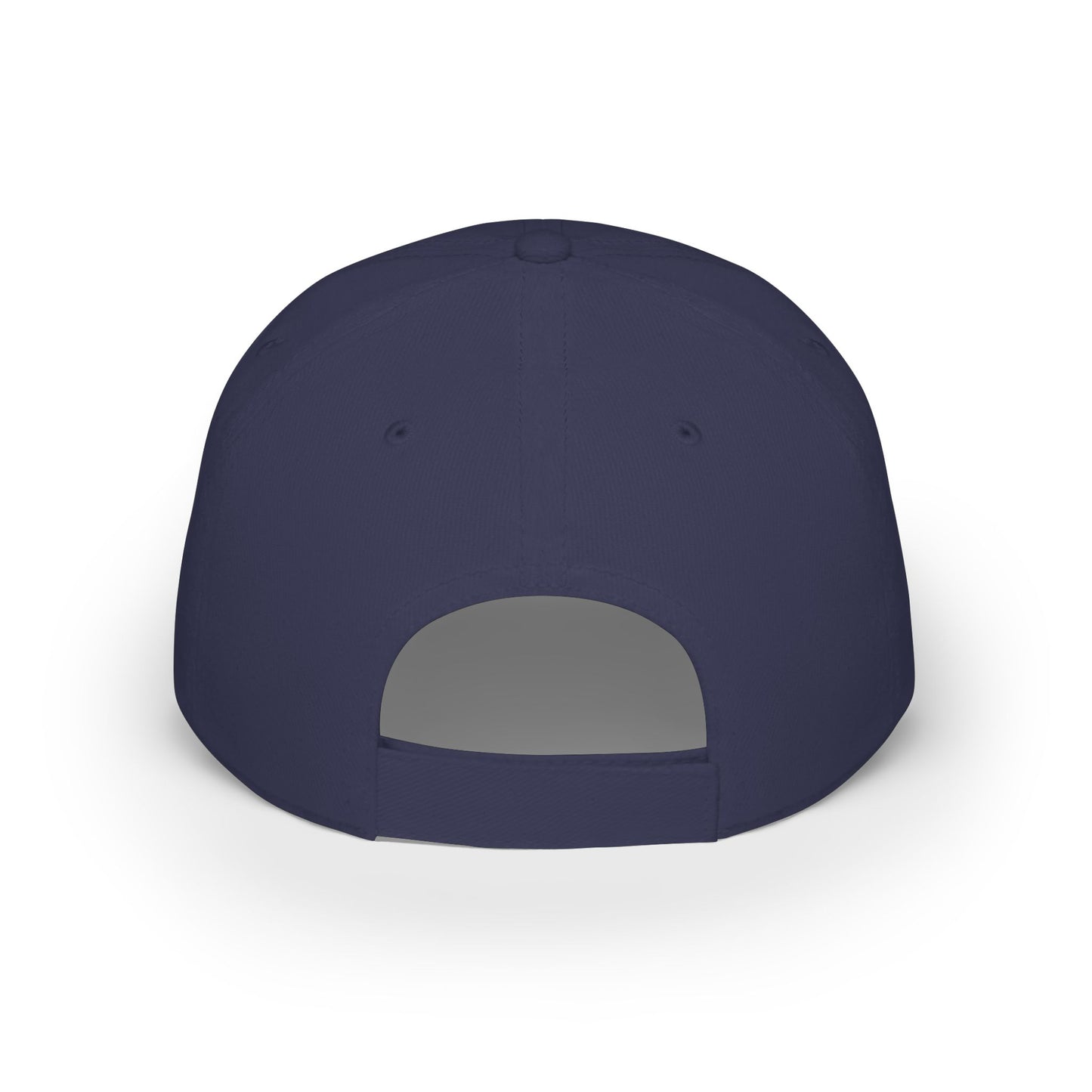 DJERLIGHT Logo Baseball Cap — Low Profile White Hat