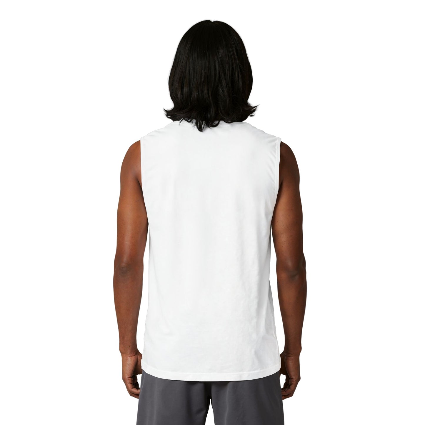 Muscle Tank — Minimal Arm Flex Graphic Tank Top