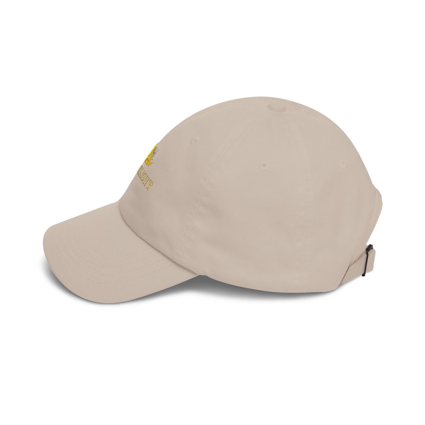 Dad Cap "Overlight" Embroidered Sailing Logo – Classic White Baseball Hat
