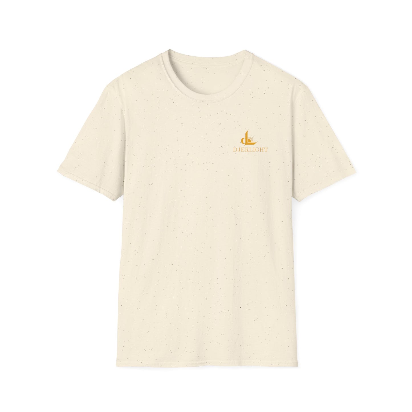 T-Shirt — Minimal Gold Anchor Chest Logo Tee