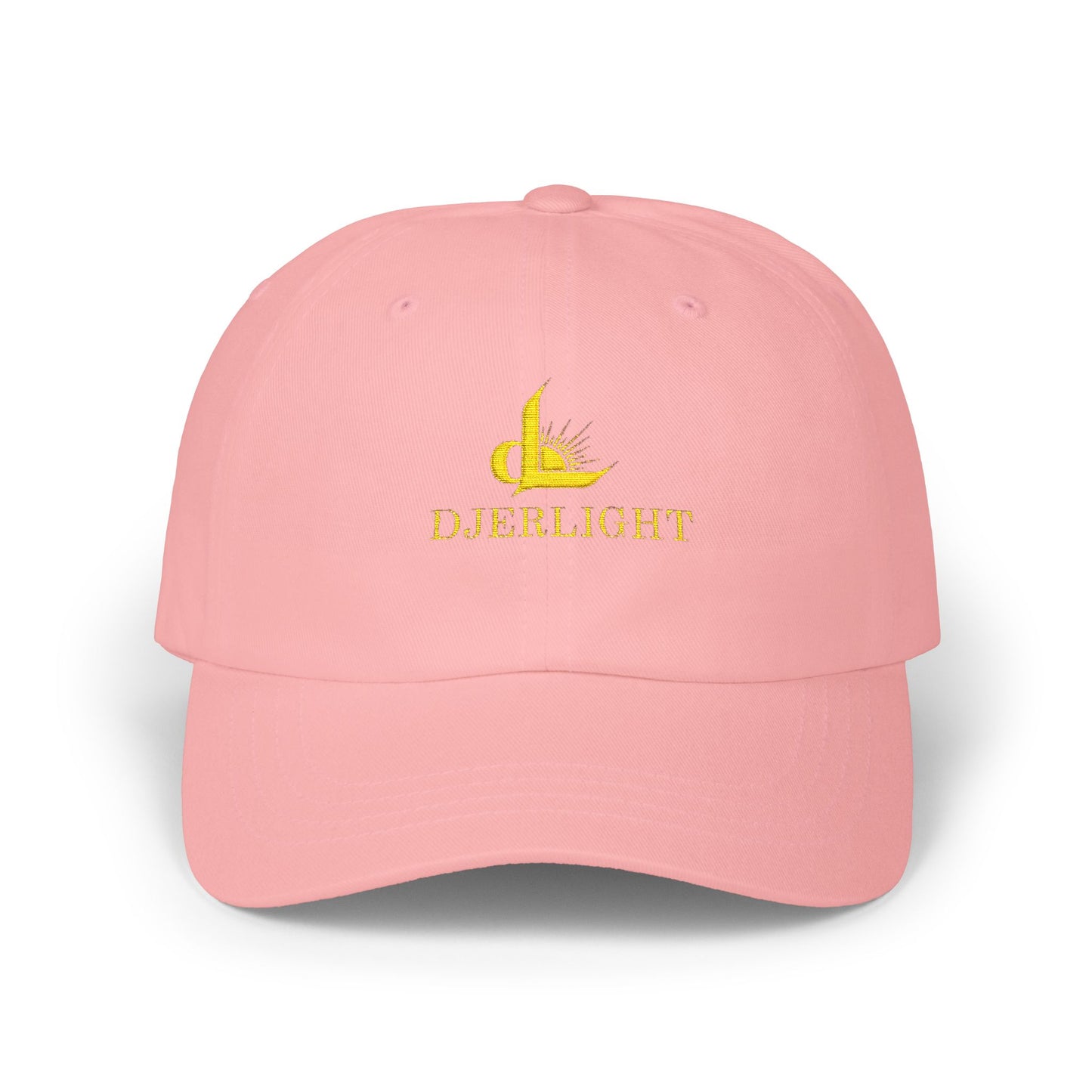 Dad Cap "Overlight" Embroidered Sailing Logo – Classic White Baseball Hat