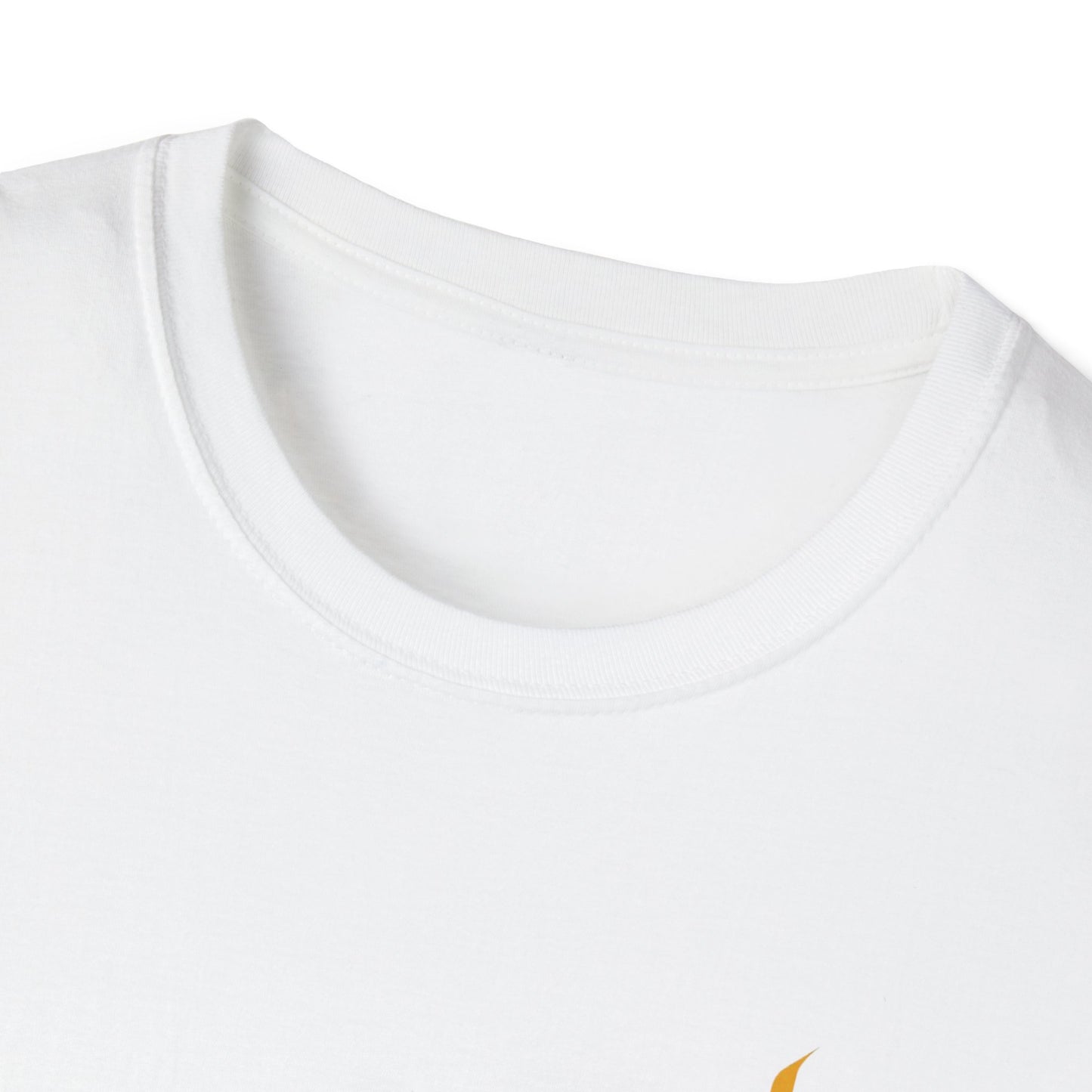T-Shirt — Minimal Gold Anchor Chest Logo Tee