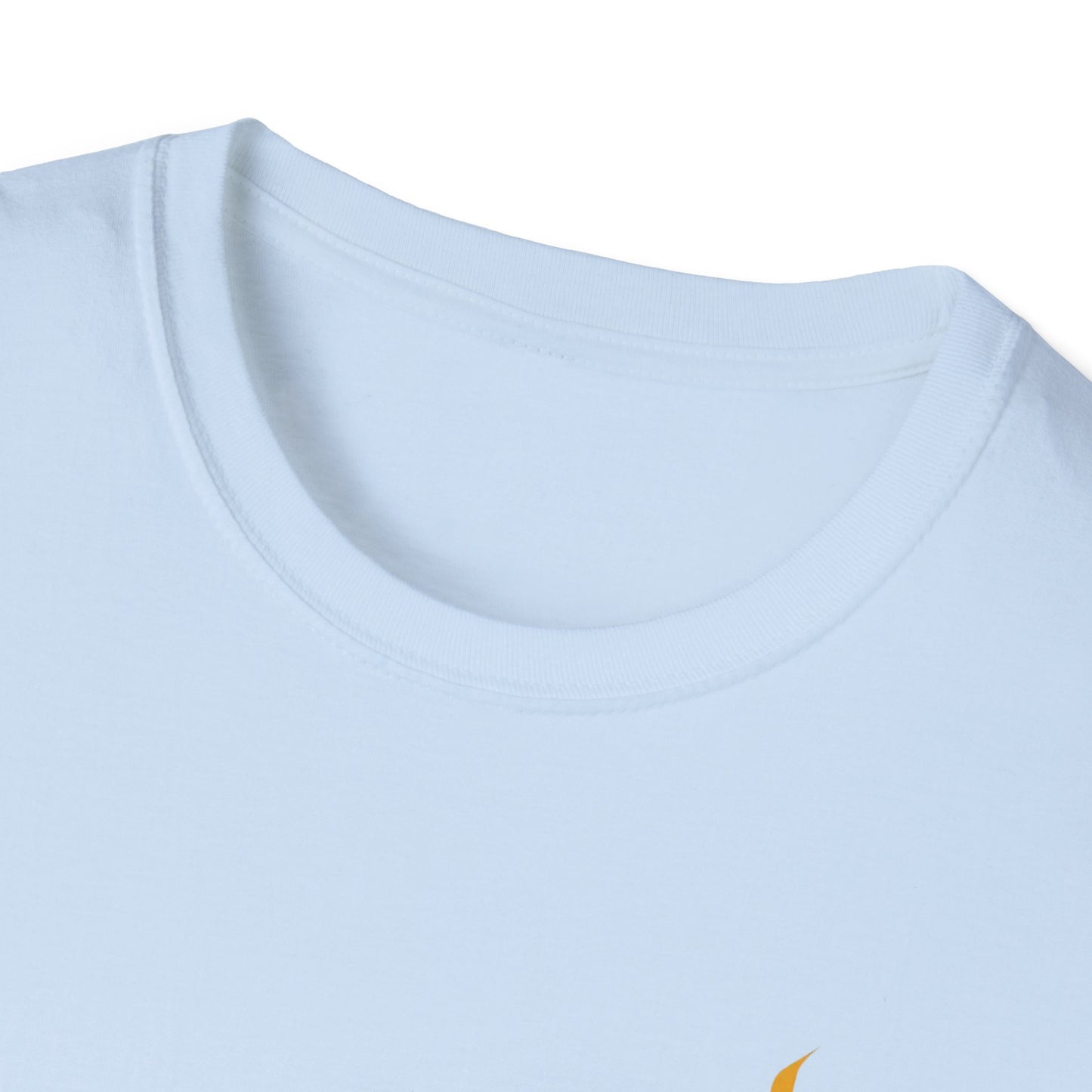 T-Shirt — Minimal Gold Anchor Chest Logo Tee