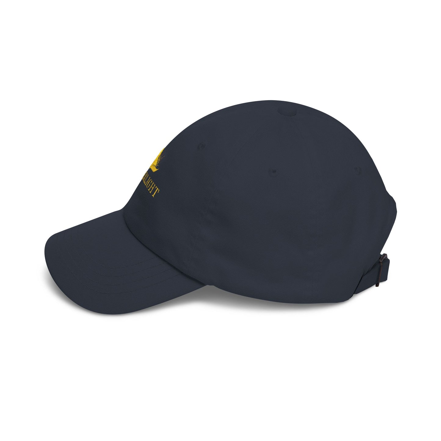 Dad Cap "Overlight" Embroidered Sailing Logo – Classic White Baseball Hat