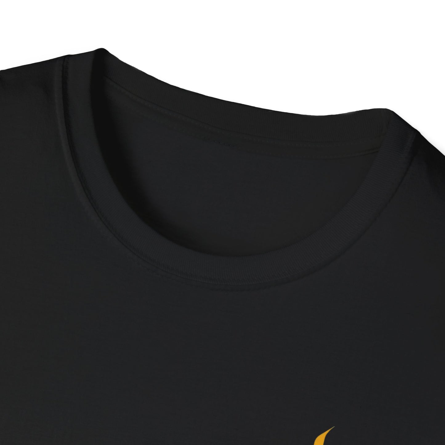 T-Shirt — Minimal Gold Anchor Chest Logo Tee
