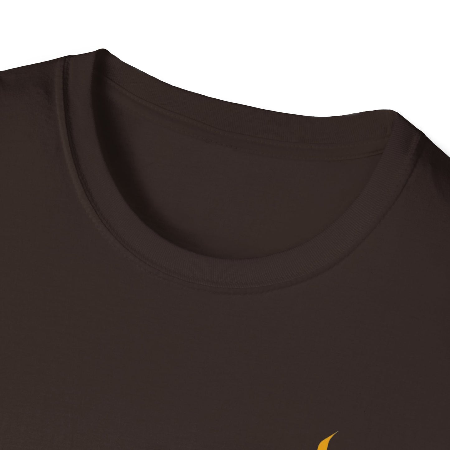 T-Shirt — Minimal Gold Anchor Chest Logo Tee