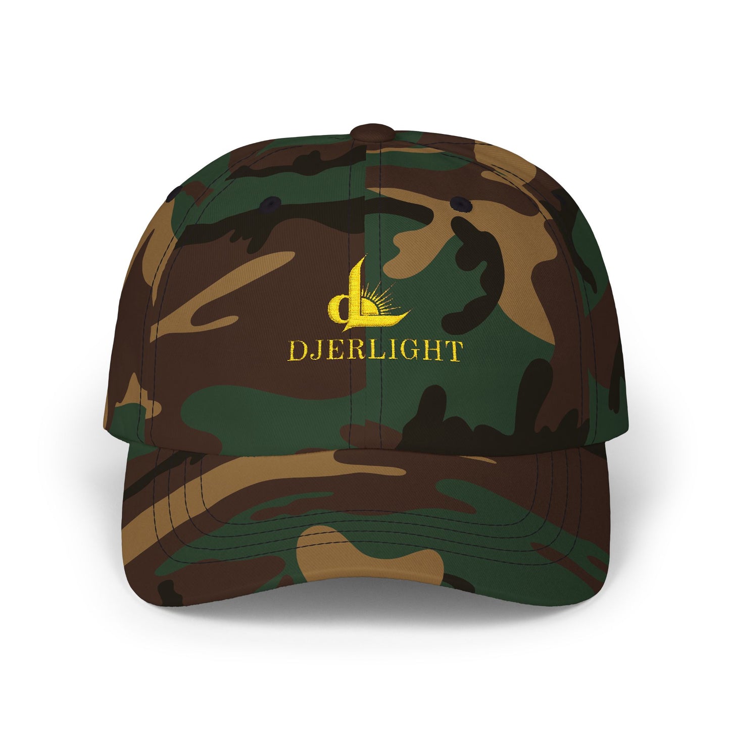 Dad Cap "Overlight" Embroidered Sailing Logo – Classic White Baseball Hat