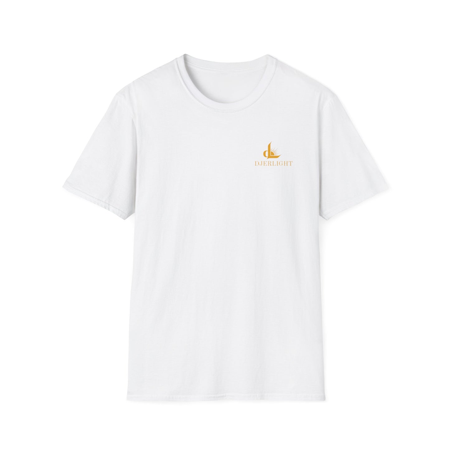 T-Shirt — Minimal Gold Anchor Chest Logo Tee