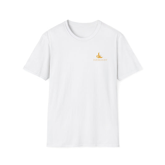 T-Shirt — Minimal Gold Anchor Chest Logo Tee