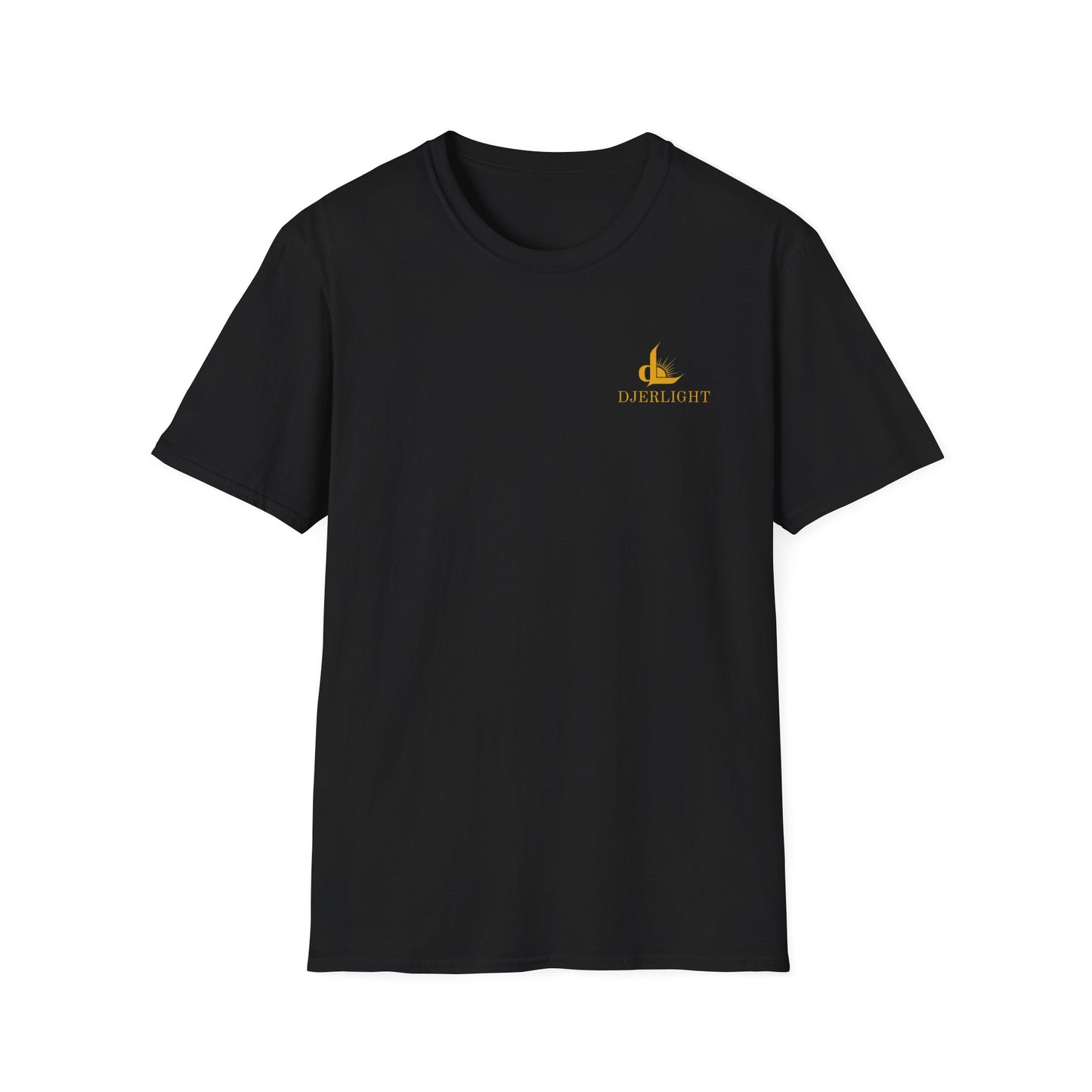 T-Shirt — Minimal Gold Anchor Chest Logo Tee