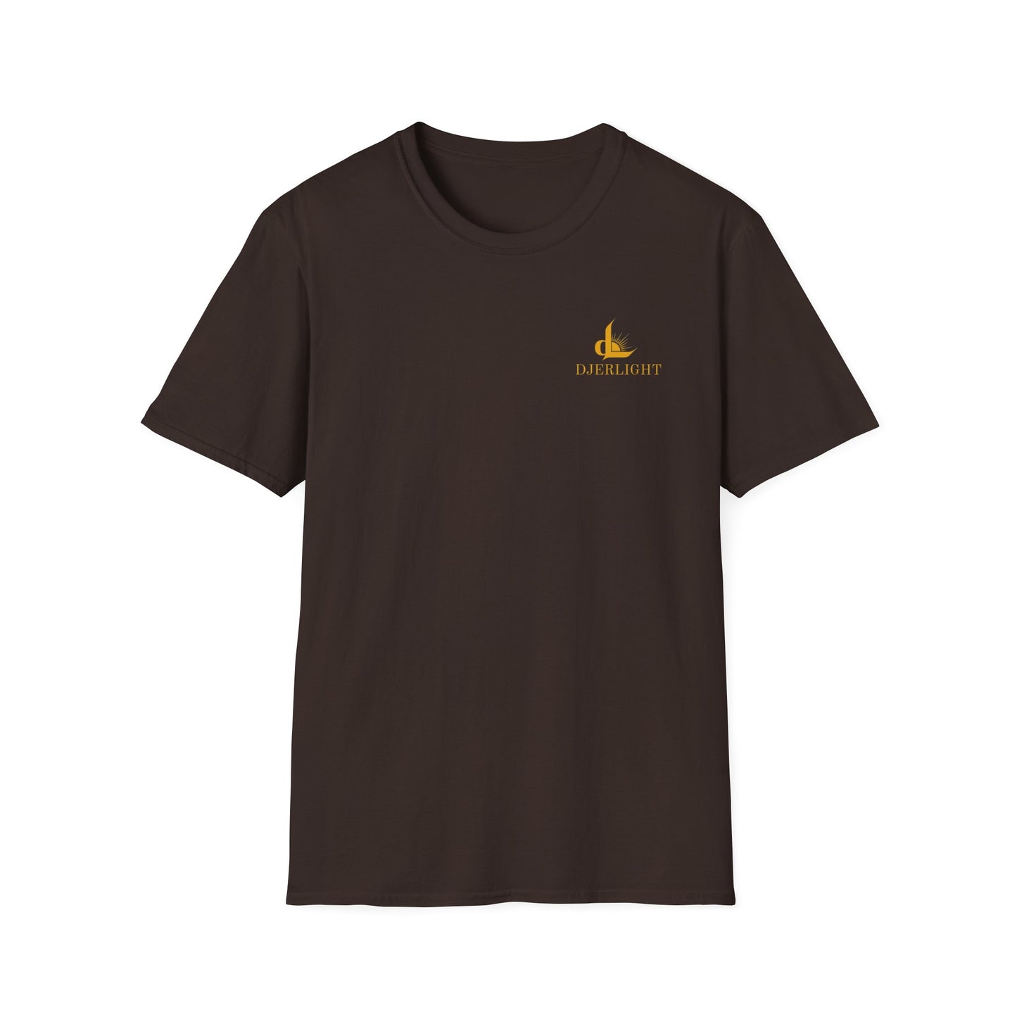 T-Shirt — Minimal Gold Anchor Chest Logo Tee