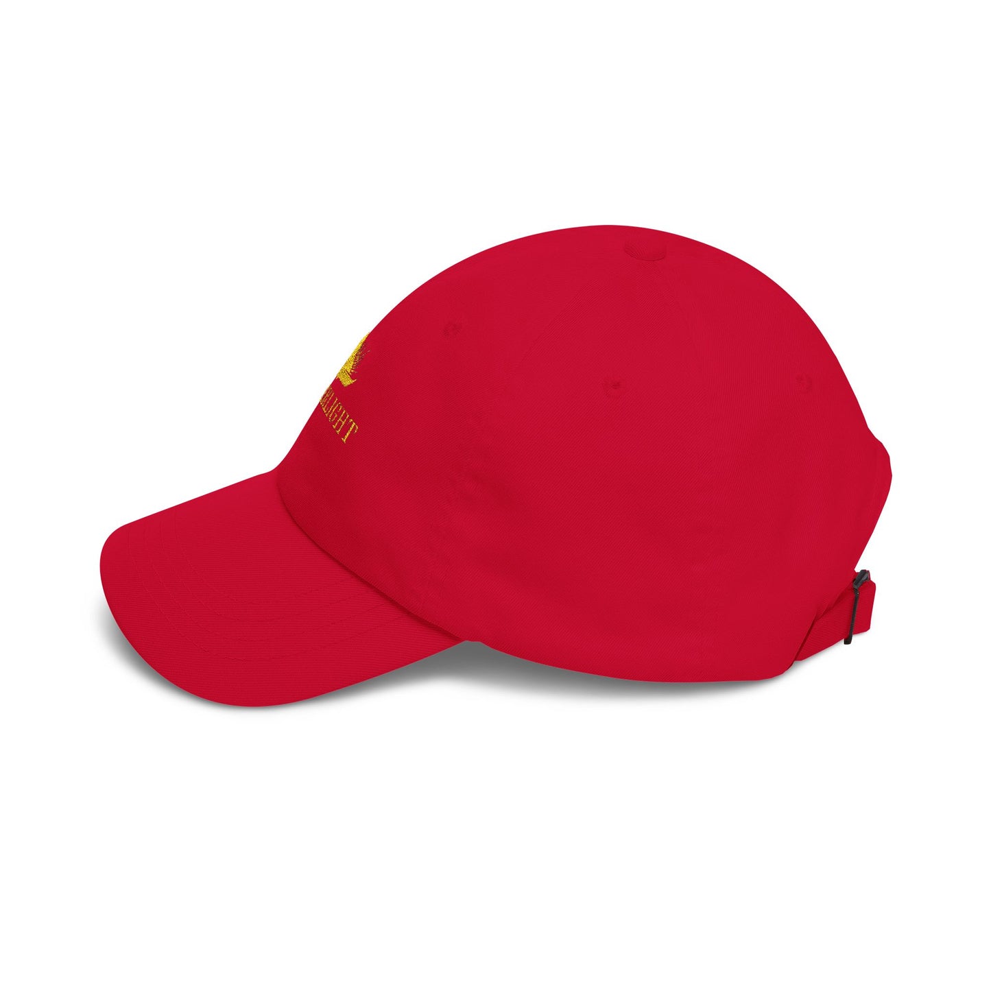 Dad Cap "Overlight" Embroidered Sailing Logo – Classic White Baseball Hat