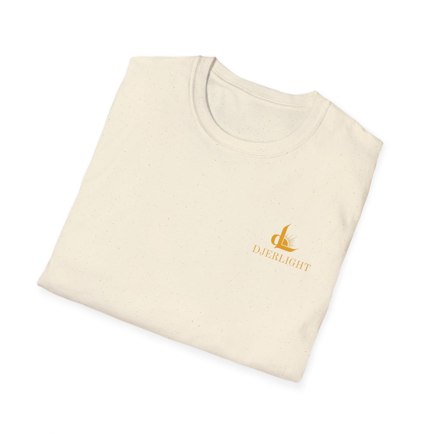 T-Shirt — Minimal Gold Anchor Chest Logo Tee