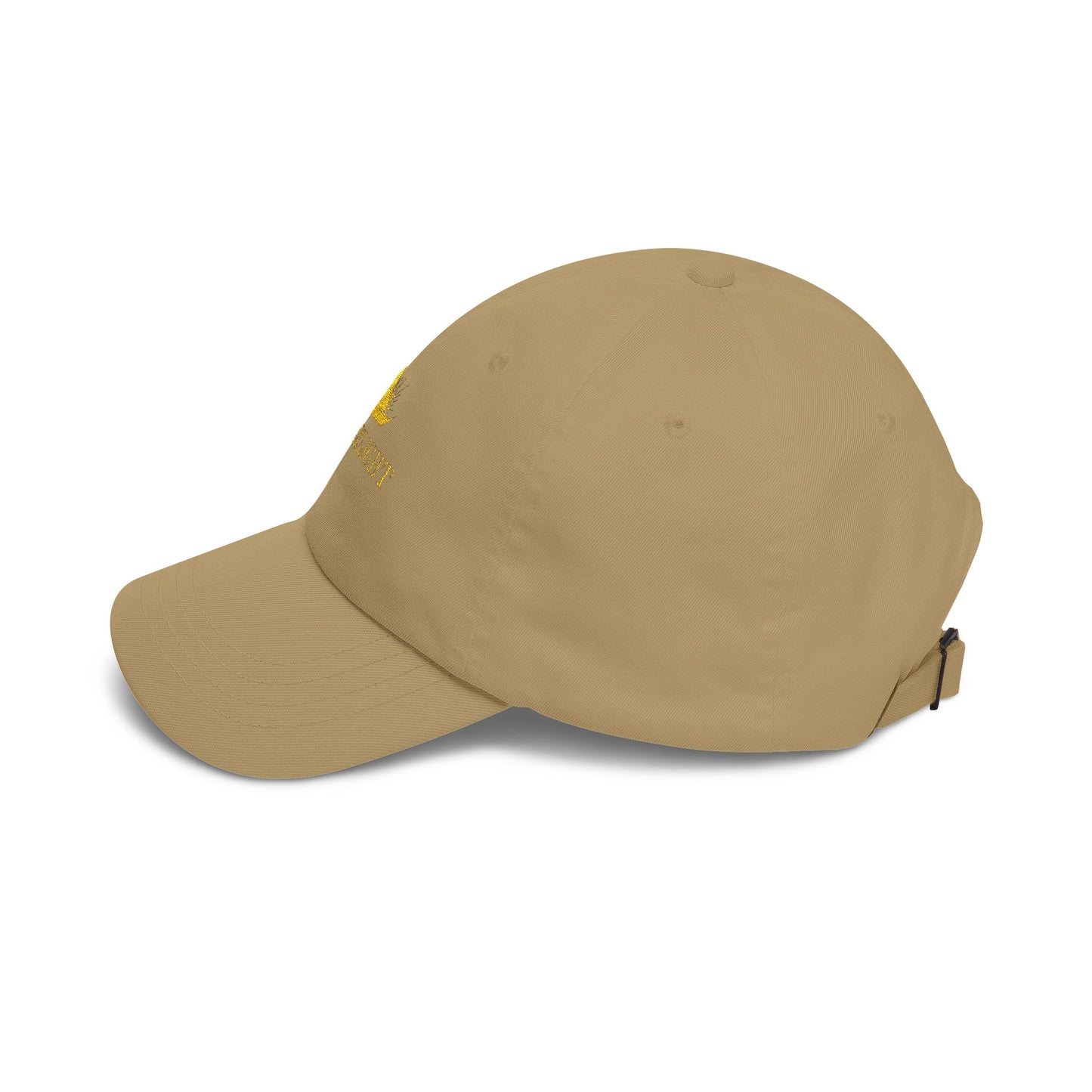 Dad Cap "Overlight" Embroidered Sailing Logo – Classic White Baseball Hat