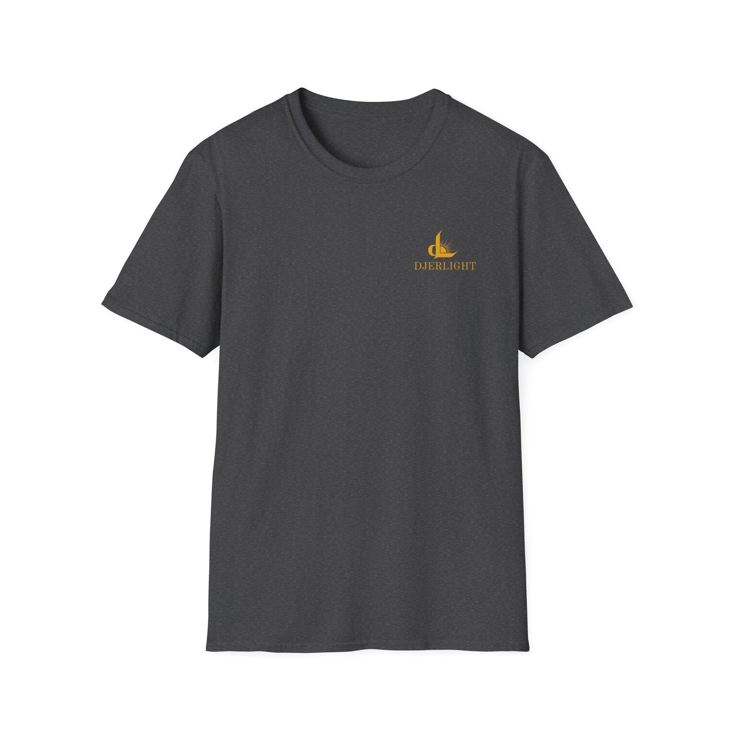 T-Shirt — Minimal Gold Anchor Chest Logo Tee