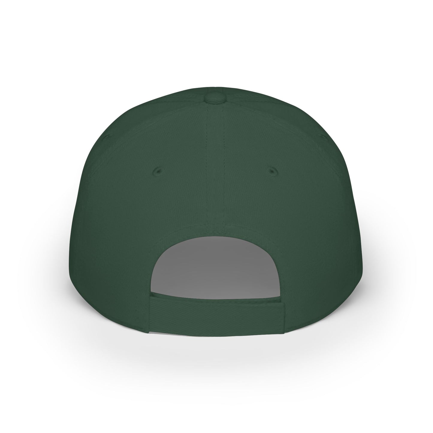 DJERLIGHT Logo Baseball Cap — Low Profile White Hat