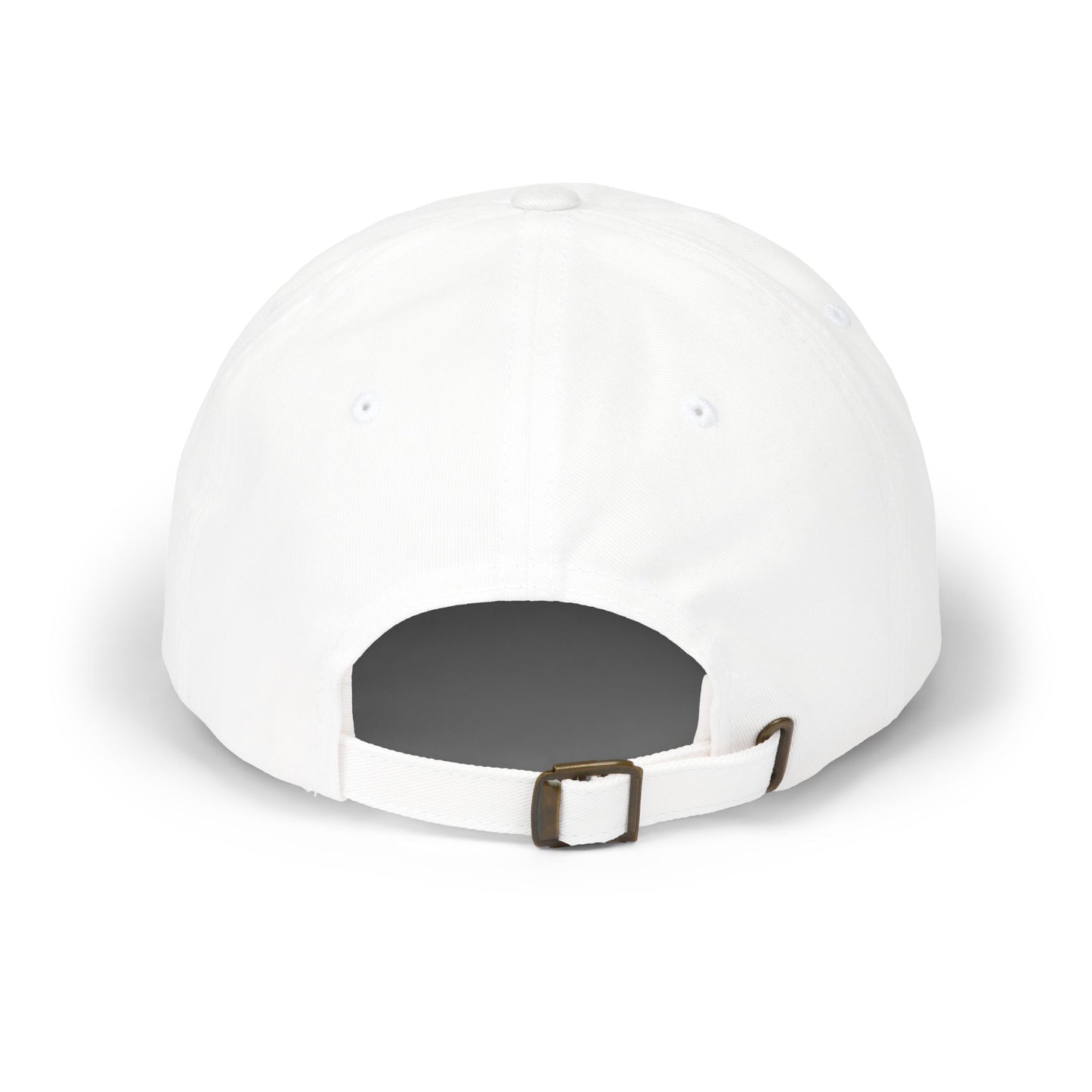 Dad Cap "Overlight" Embroidered Sailing Logo – Classic White Baseball Hat