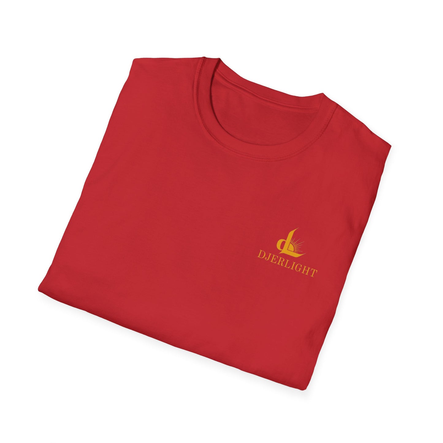 T-Shirt — Minimal Gold Anchor Chest Logo Tee