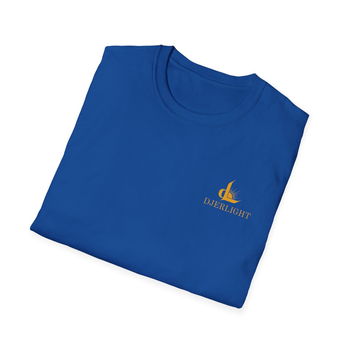 T-Shirt — Minimal Gold Anchor Chest Logo Tee