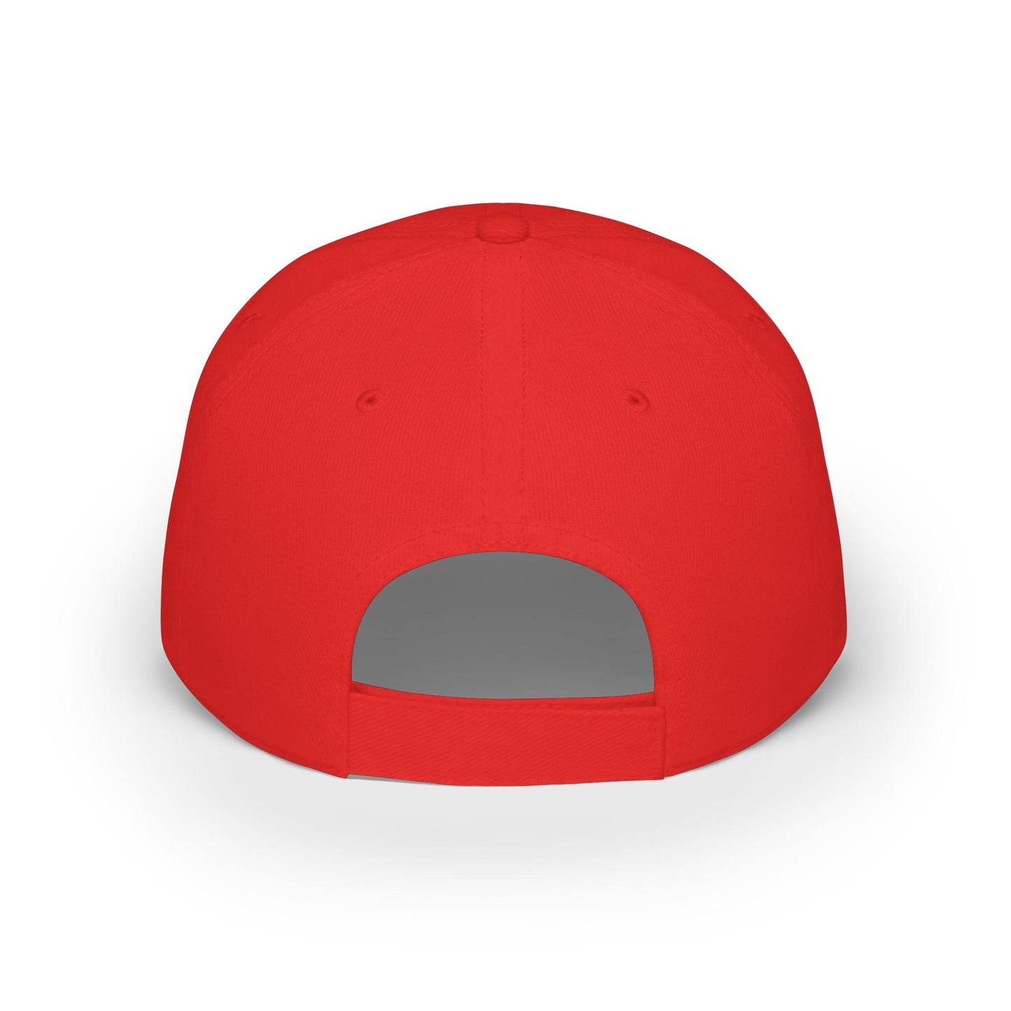 DJERLIGHT Logo Baseball Cap — Low Profile White Hat
