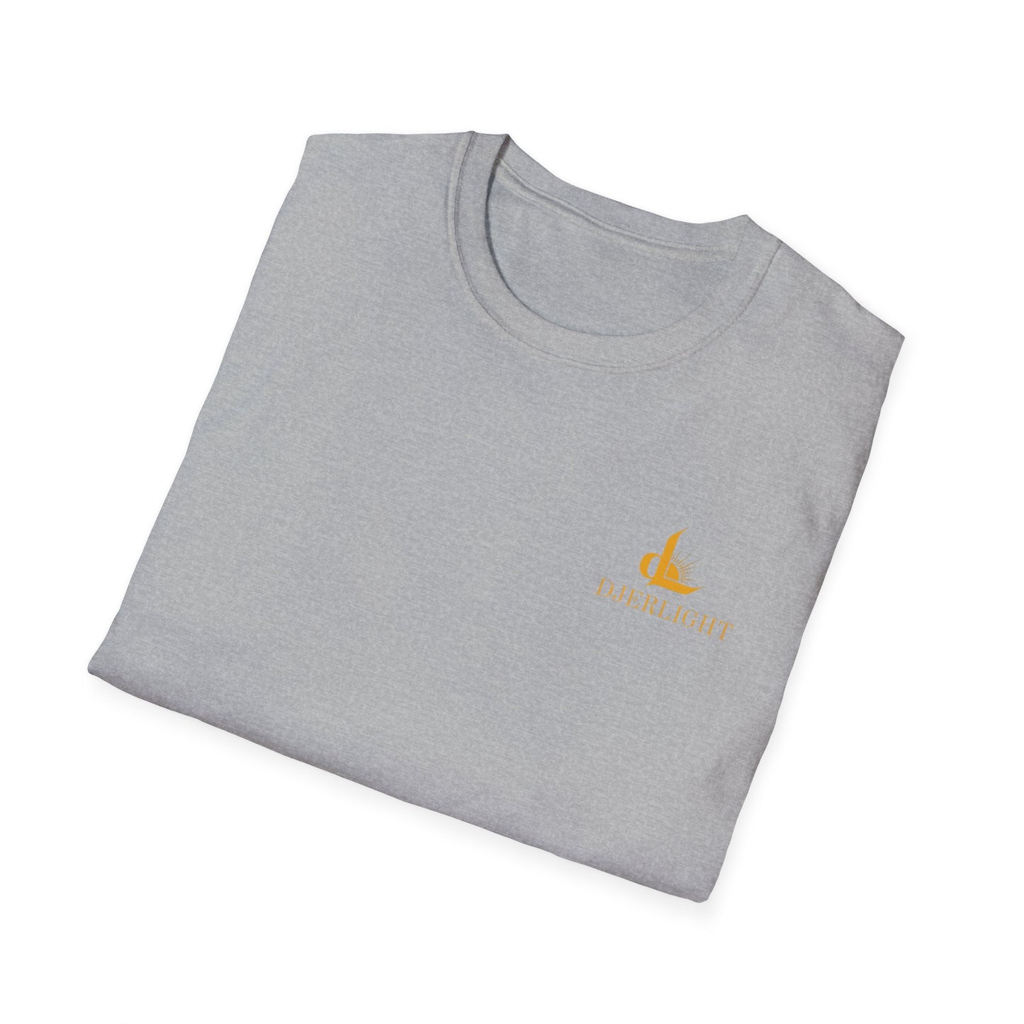 T-Shirt — Minimal Gold Anchor Chest Logo Tee