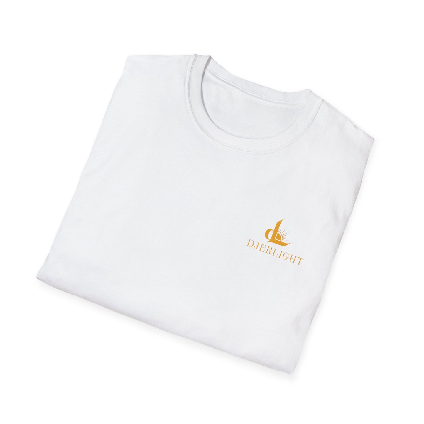 T-Shirt — Minimal Gold Anchor Chest Logo Tee
