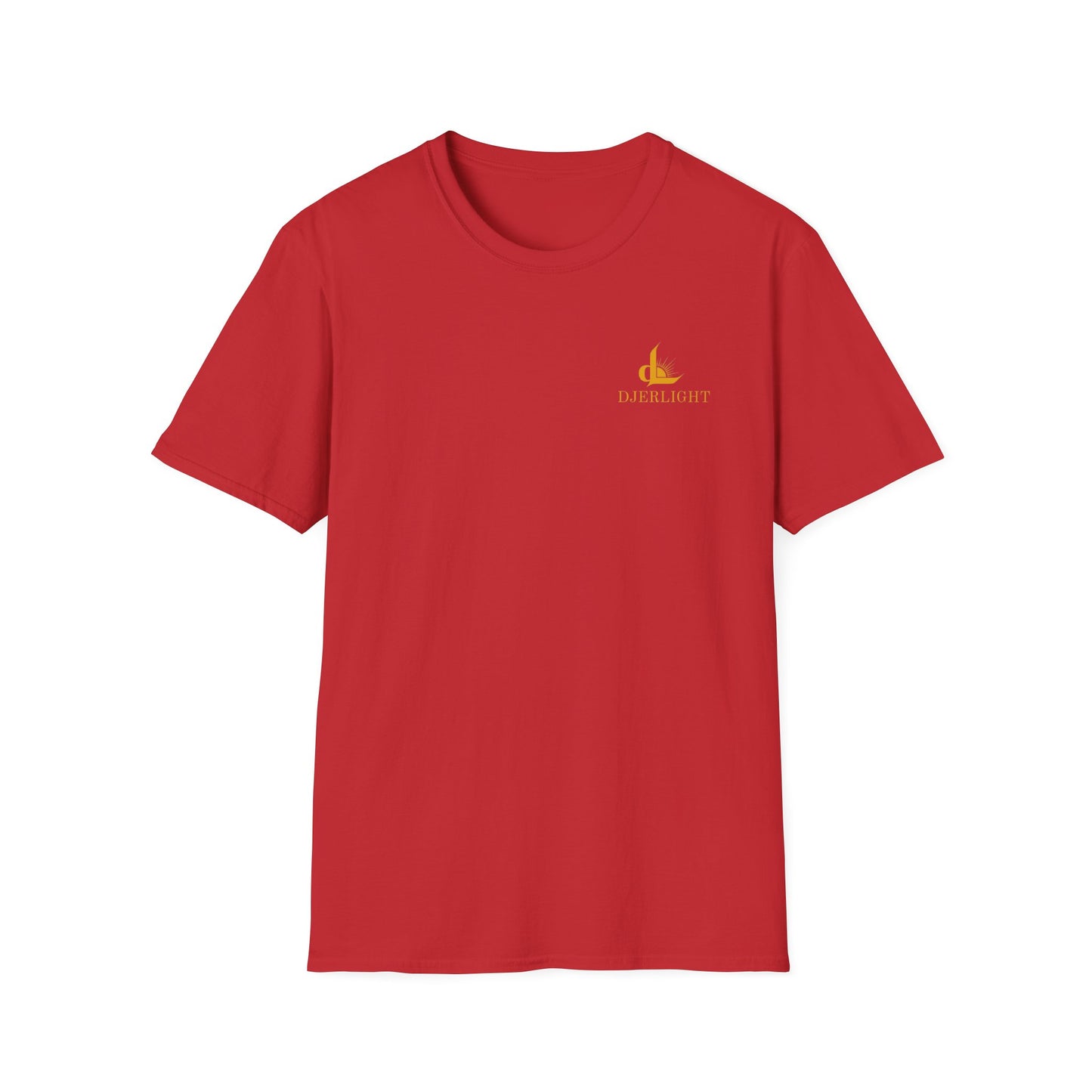 T-Shirt — Minimal Gold Anchor Chest Logo Tee
