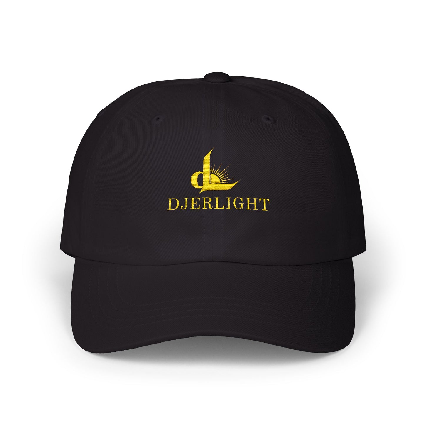 Dad Cap "Overlight" Embroidered Sailing Logo – Classic White Baseball Hat