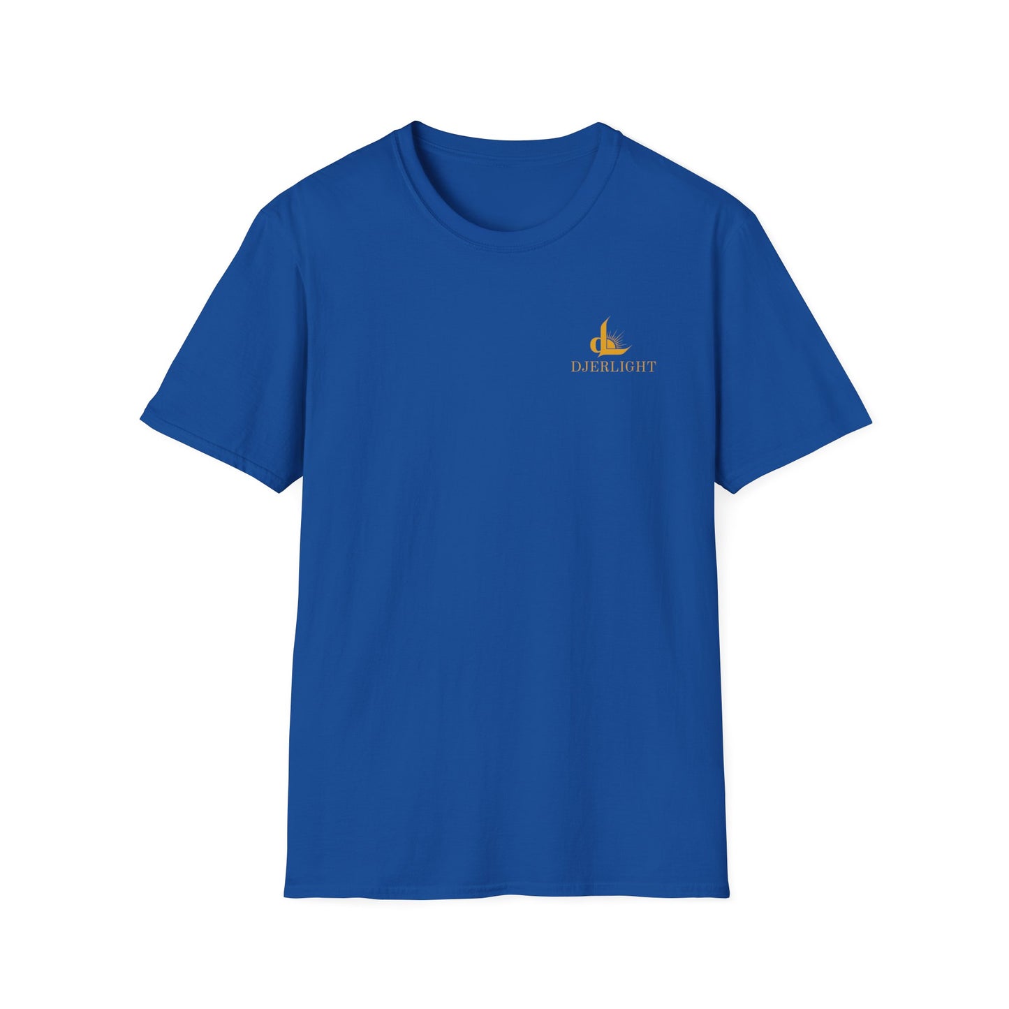 T-Shirt — Minimal Gold Anchor Chest Logo Tee