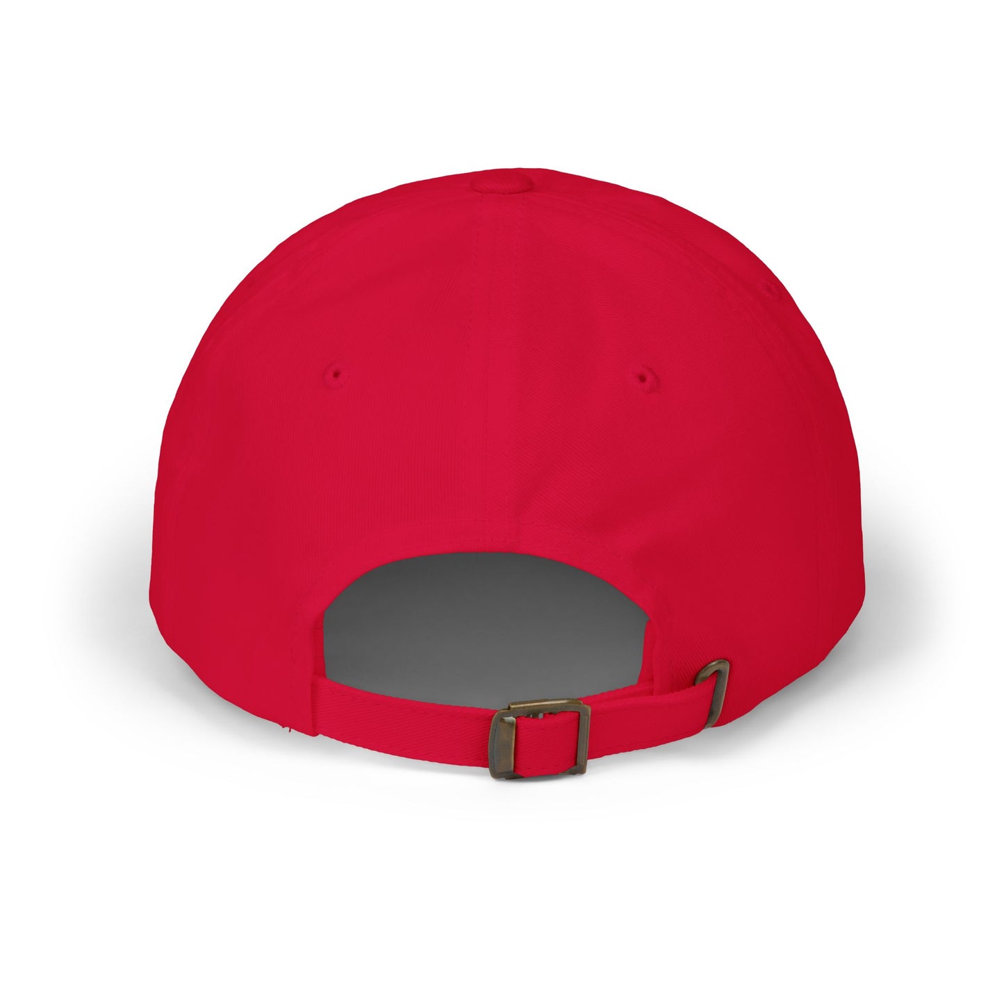Dad Cap "Overlight" Embroidered Sailing Logo – Classic White Baseball Hat