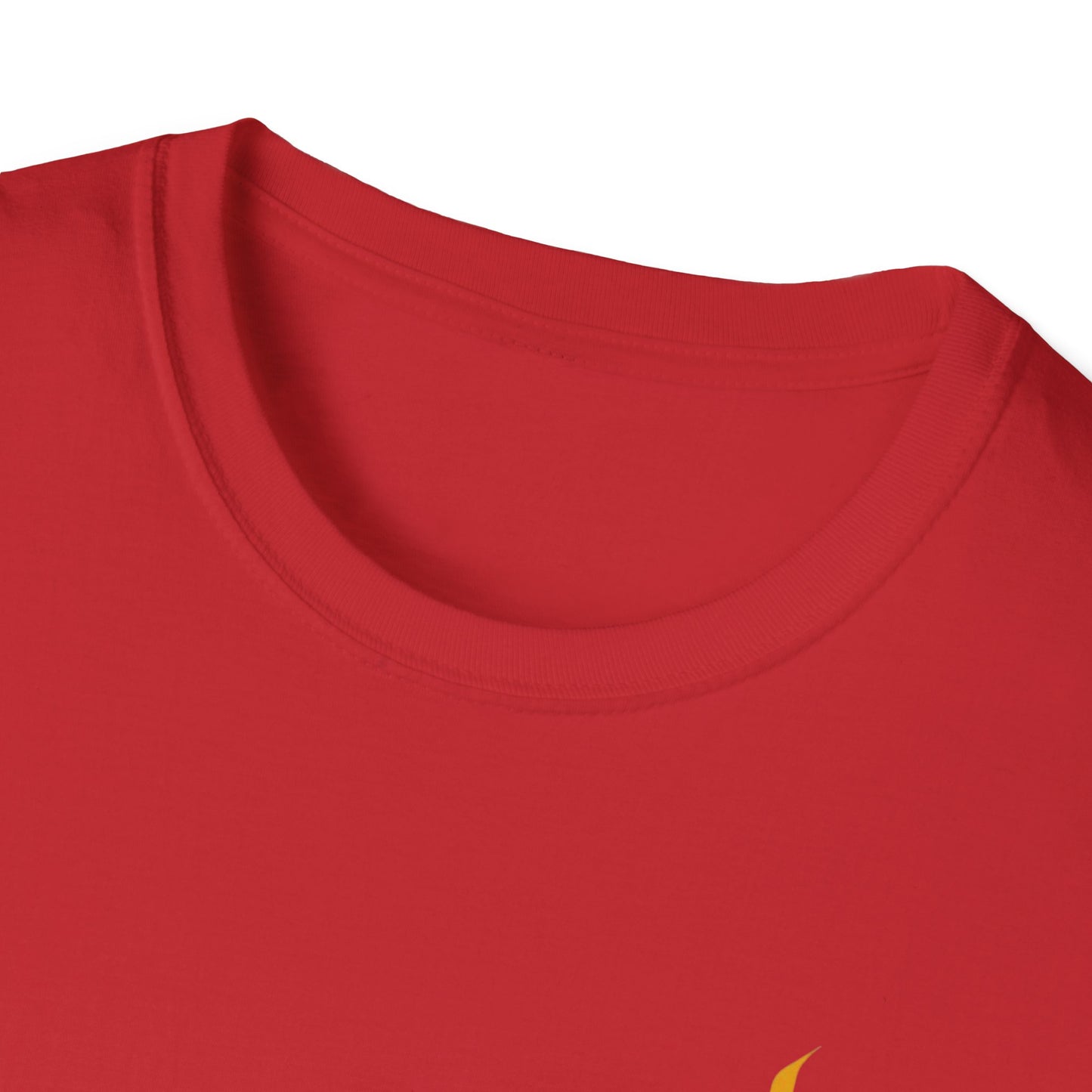 T-Shirt — Minimal Gold Anchor Chest Logo Tee