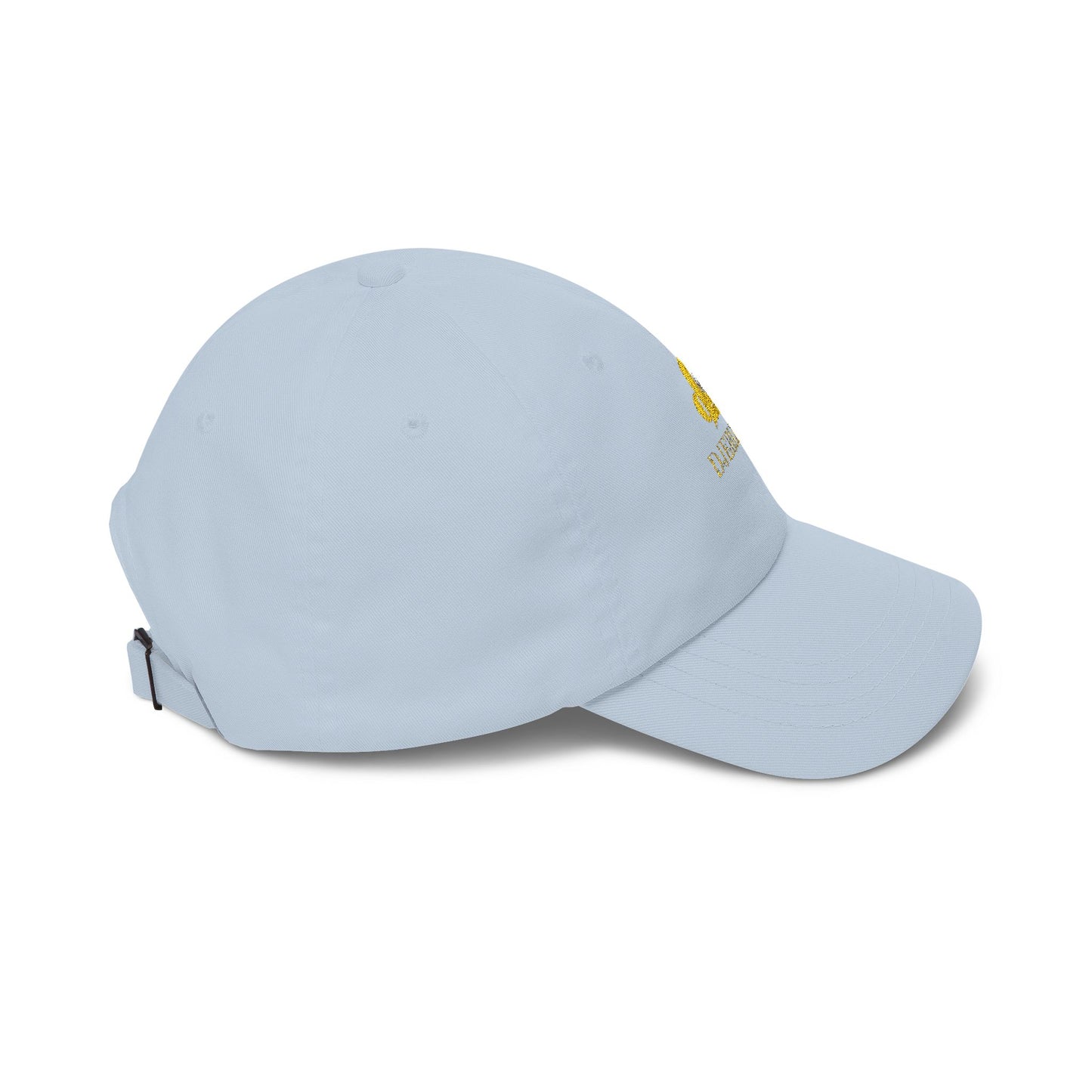 Dad Cap "Overlight" Embroidered Sailing Logo – Classic White Baseball Hat