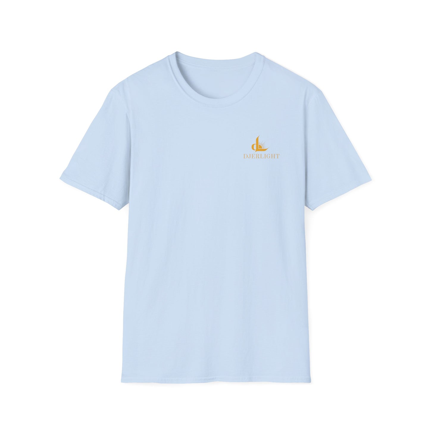T-Shirt — Minimal Gold Anchor Chest Logo Tee