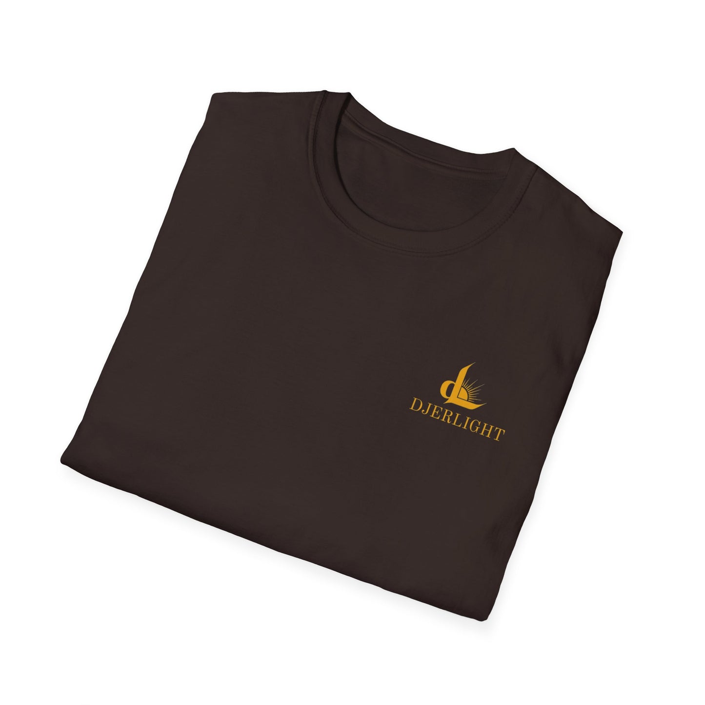 T-Shirt — Minimal Gold Anchor Chest Logo Tee