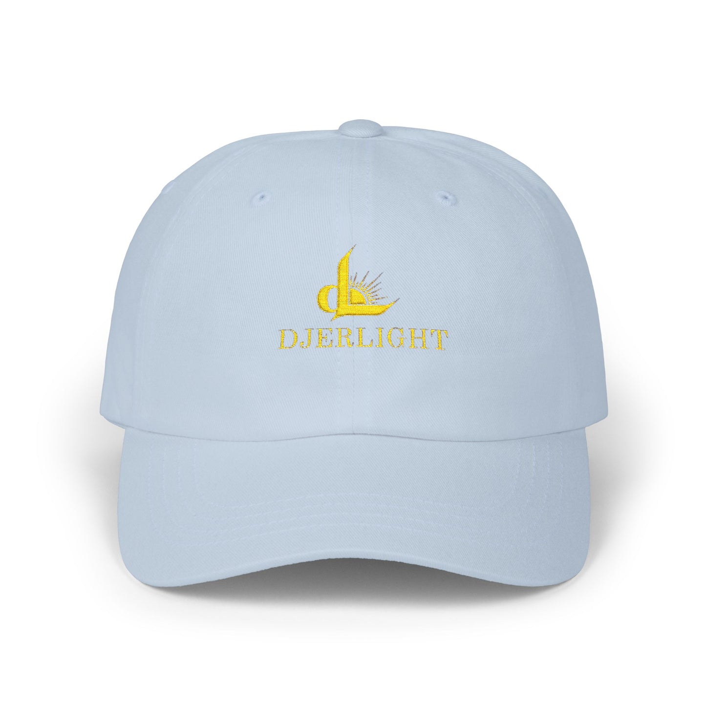 Dad Cap "Overlight" Embroidered Sailing Logo – Classic White Baseball Hat