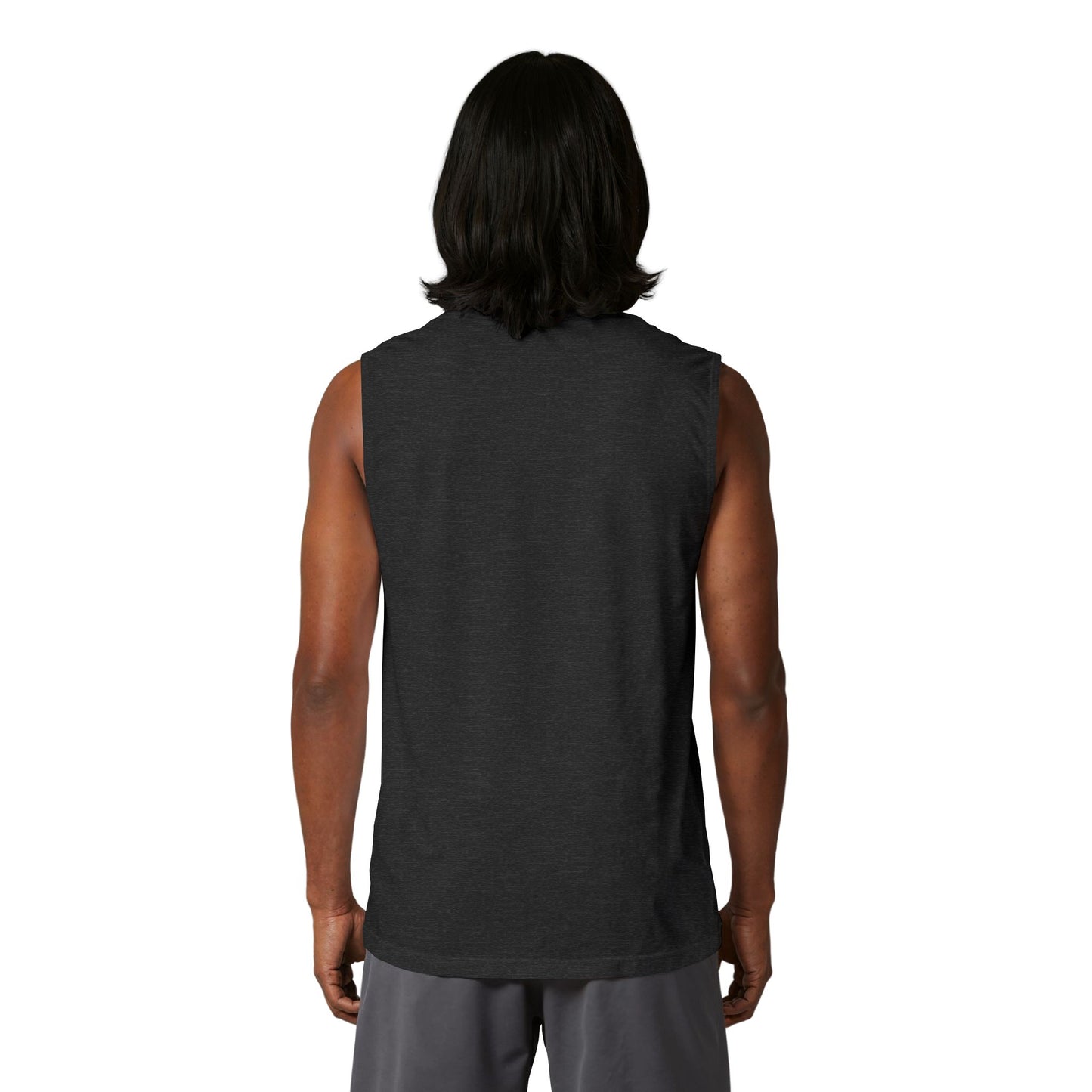 Muscle Tank — Minimal Arm Flex Graphic Tank Top