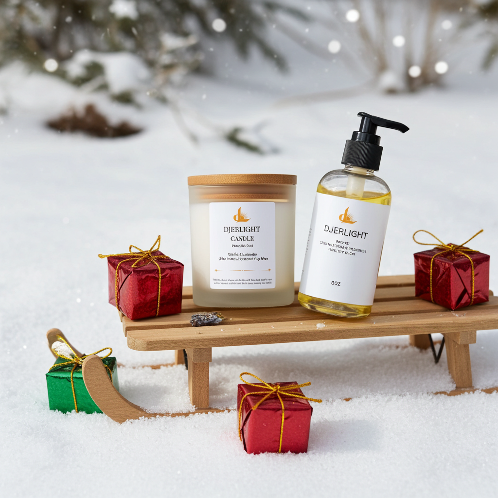 Djerlight Self-Care Set (Candle + Body Oil)